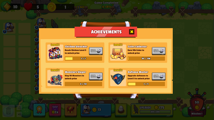 chicken merge Unlimited gold gameͼƬ1