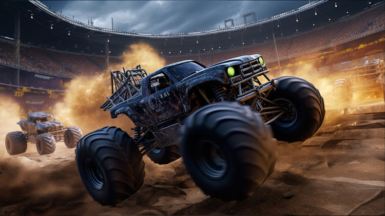 Crazy Monster Truck Games游戏截图