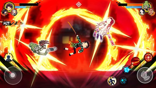 Stick Demon Shadow Fight Mod Apk Unlimited Money and Gems  v1.3ͼ2