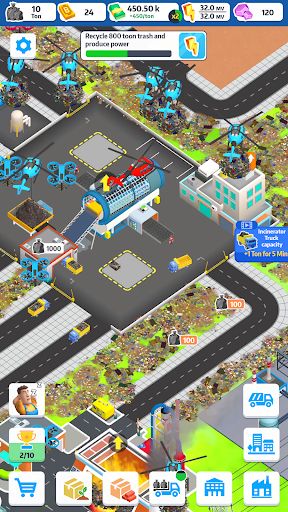 Trash Tycoon Idle business mod apk unlimited money and gems  v2.7.1ͼ2