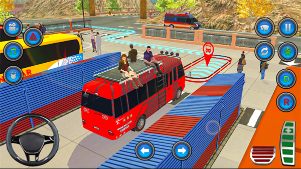 Mini Bus Driving Simulator 3D for androidͼƬ1