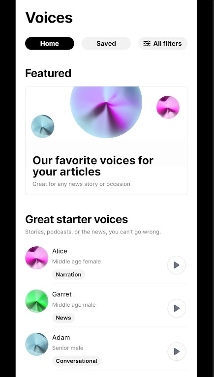 elevenlabs reader ai audio apk for android download  1.0.5ͼ3