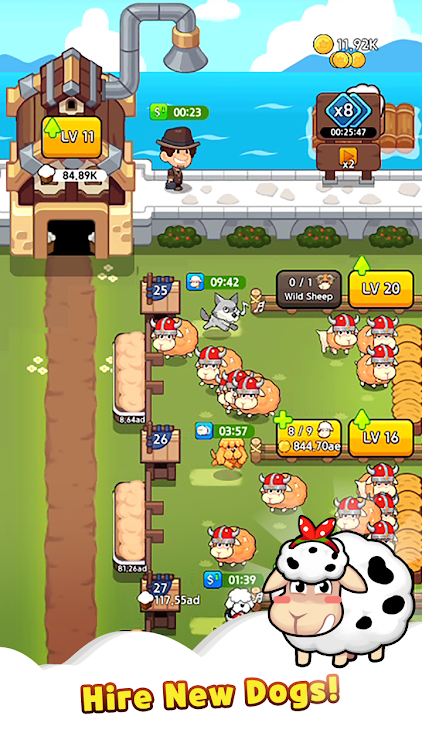 Sheep Farm  Idle Game Unlimited gold downloadͼƬ1