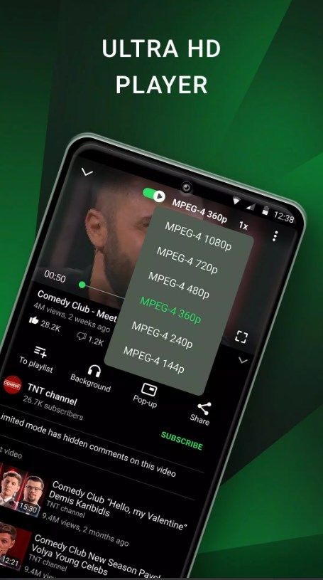 GreenTuber block ads on videos Apk Latest Version  v0.1.4.8ͼ3