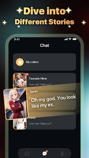 Sandy Anime Friend Chat Mod Apk Premium Unlocked  v1.0.5ͼ3