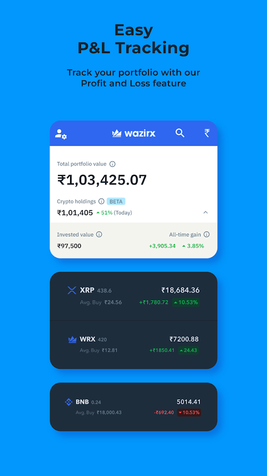 WazirX appٷ°Ǯ  V3.3ͼ1