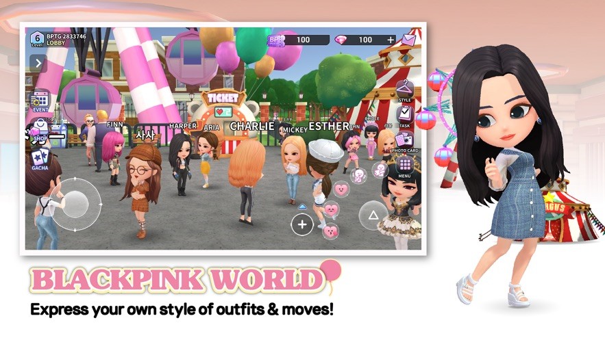 blackpink the gameĺ°  v1.0.189ͼ2